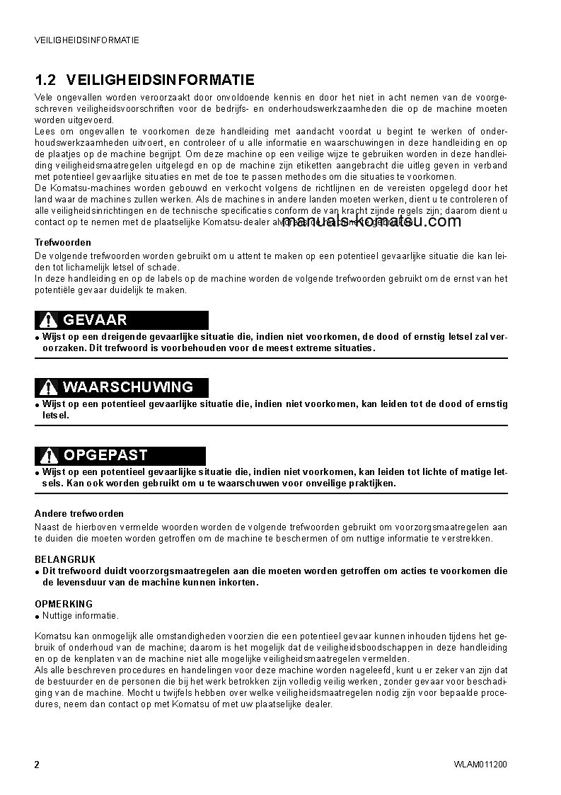 Protected: CK30-1(ITA) S/N F00211-UP Operation manual (Dutch)