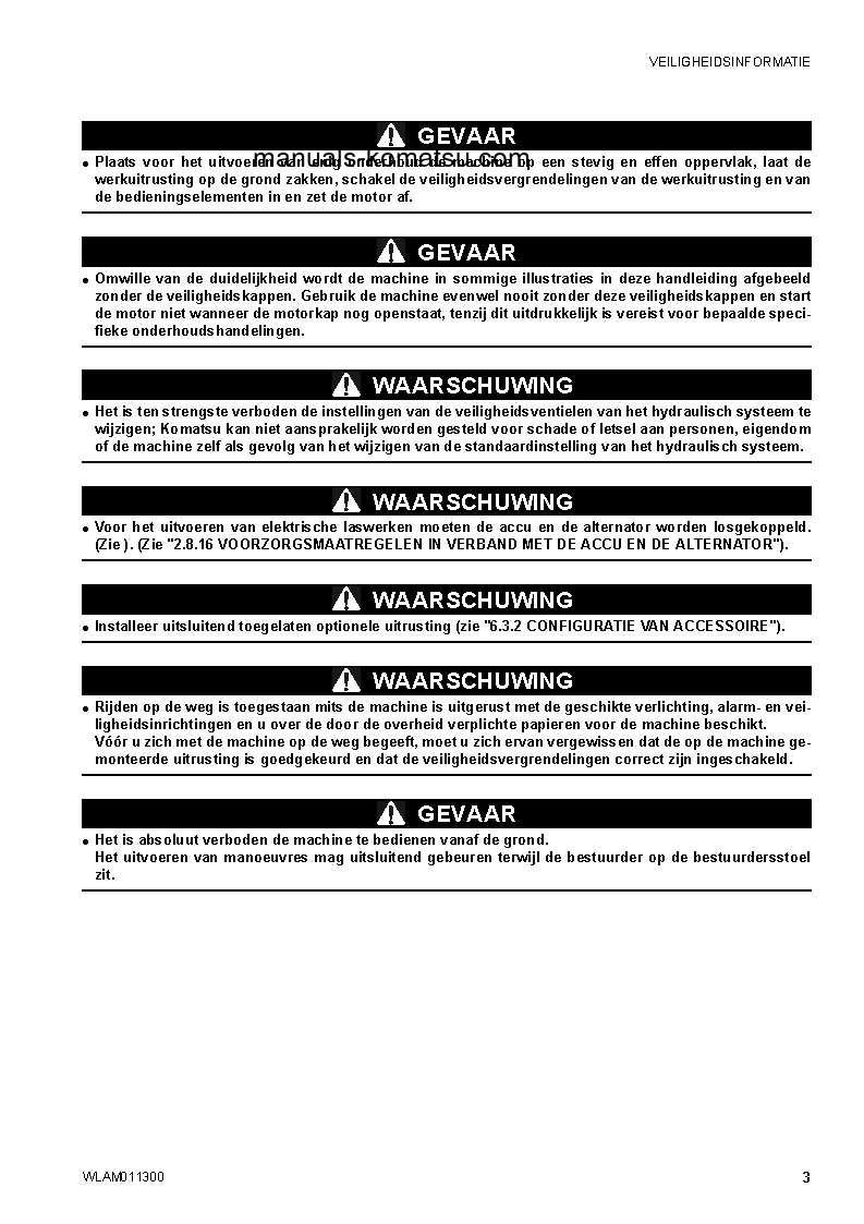 Protected: CK35-1(ITA) S/N F00106-UP Operation manual (Dutch)