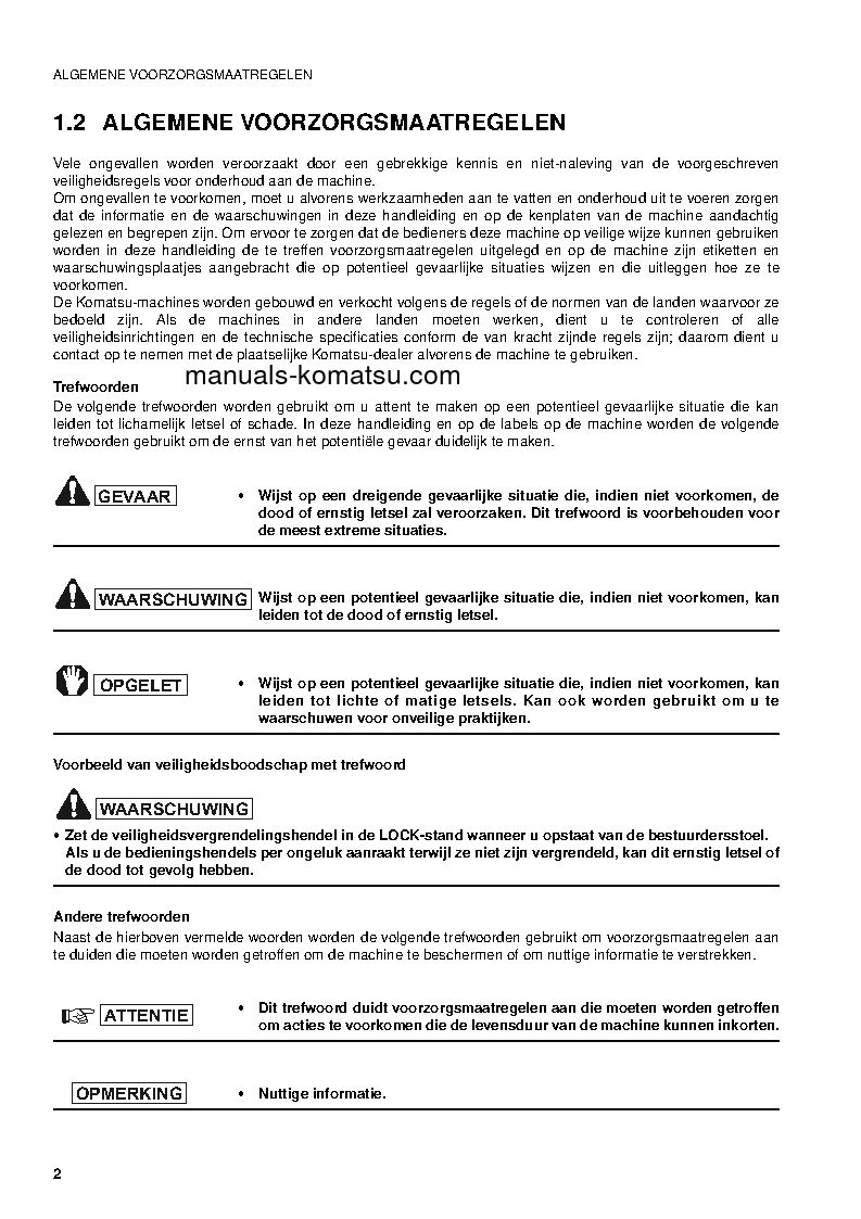 Protected: PC09-1(ITA) S/N 13959-UP Operation manual (Dutch)
