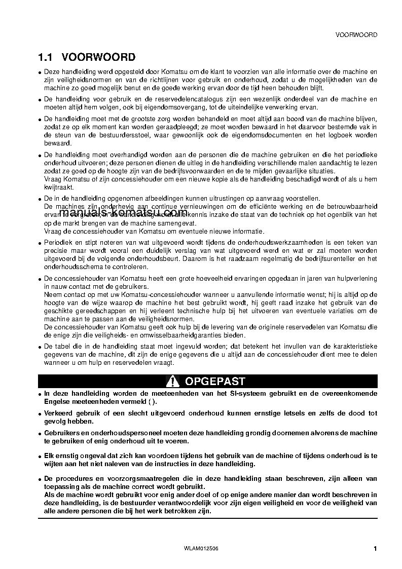 Protected: PC26MR-3(ITA) S/N F31560-UP Operation manual (Dutch)