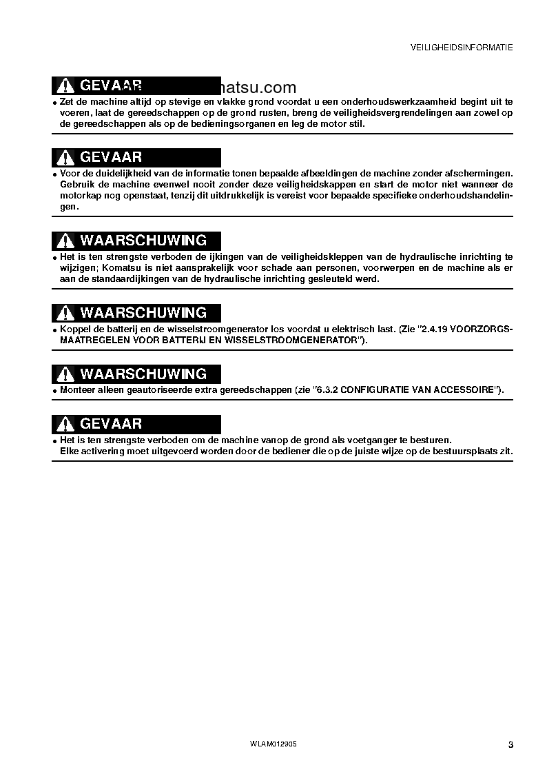 Protected: PC80MR-3(ITA) S/N F00270-UP Operation manual (Dutch)