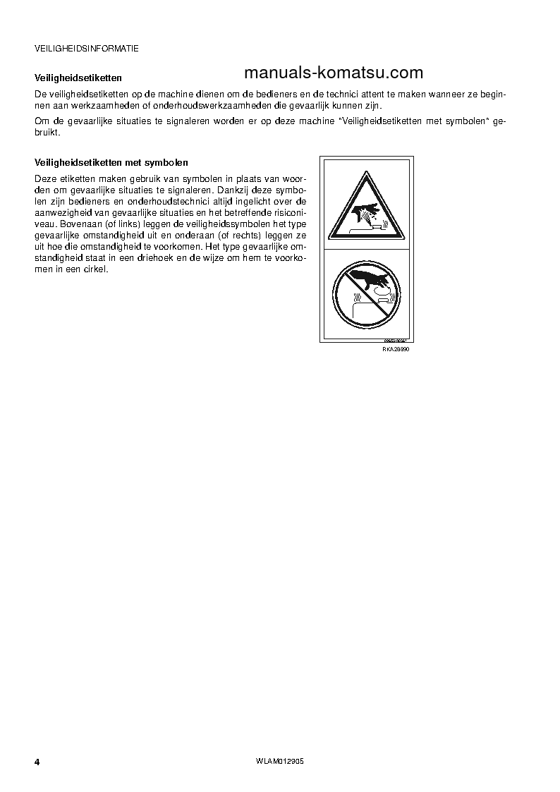 Protected: PC80MR-3(ITA) S/N F00270-UP Operation manual (Dutch)