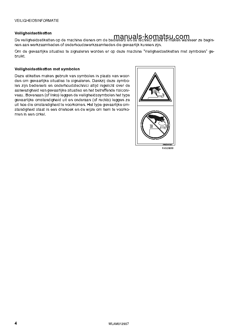 Protected: PC80MR-3(ITA) S/N F00430-UP Operation manual (Dutch)