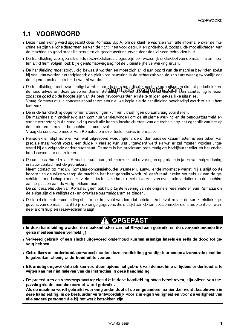 Protected: PC80MR-3(ITA) S/N F00952-UP Operation manual (Dutch)