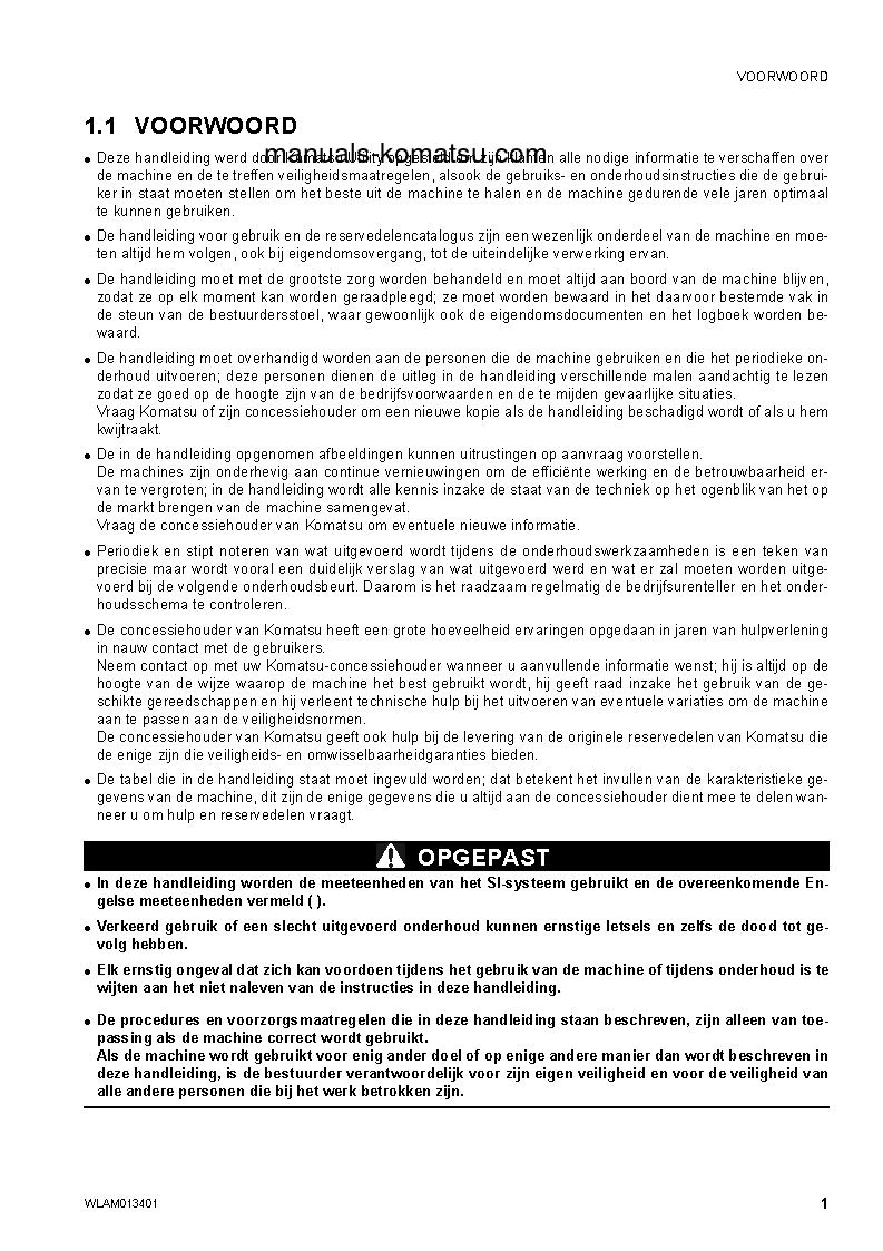 Protected: PC20MR-2(ITA) S/N F00447-UP Operation manual (Dutch)