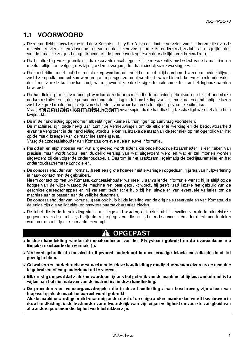 Protected: PC55MR-3(ITA) S/N F30561-UP Operation manual (Dutch)