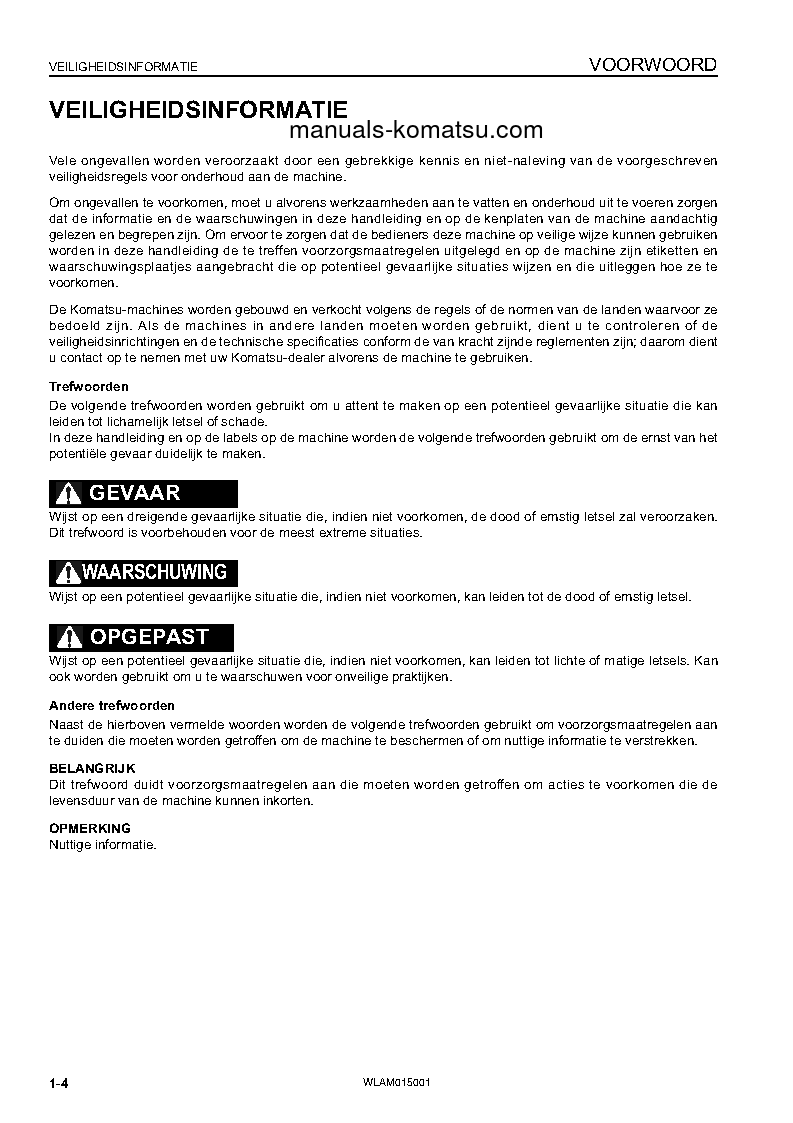 Protected: PW98MR-8(ITA) S/N F80003-UP Operation manual (Dutch)