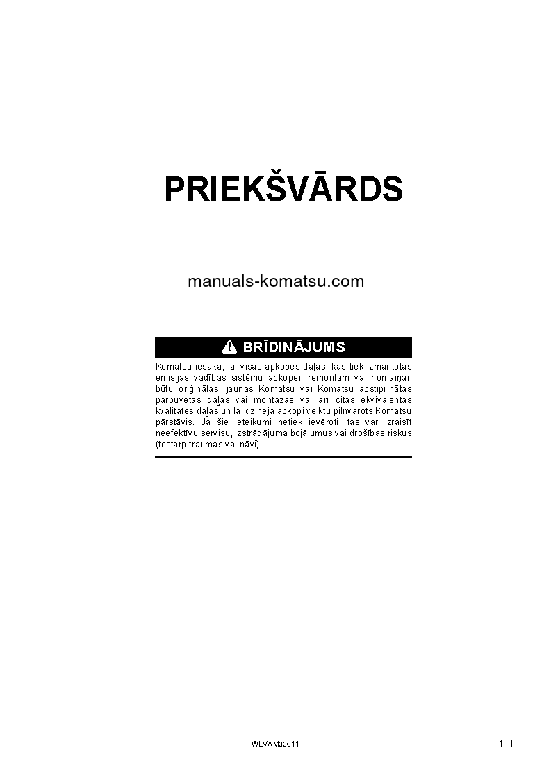 Protected: PC138US-10(ITA) S/N F40003-UP Operation manual (Latvian)