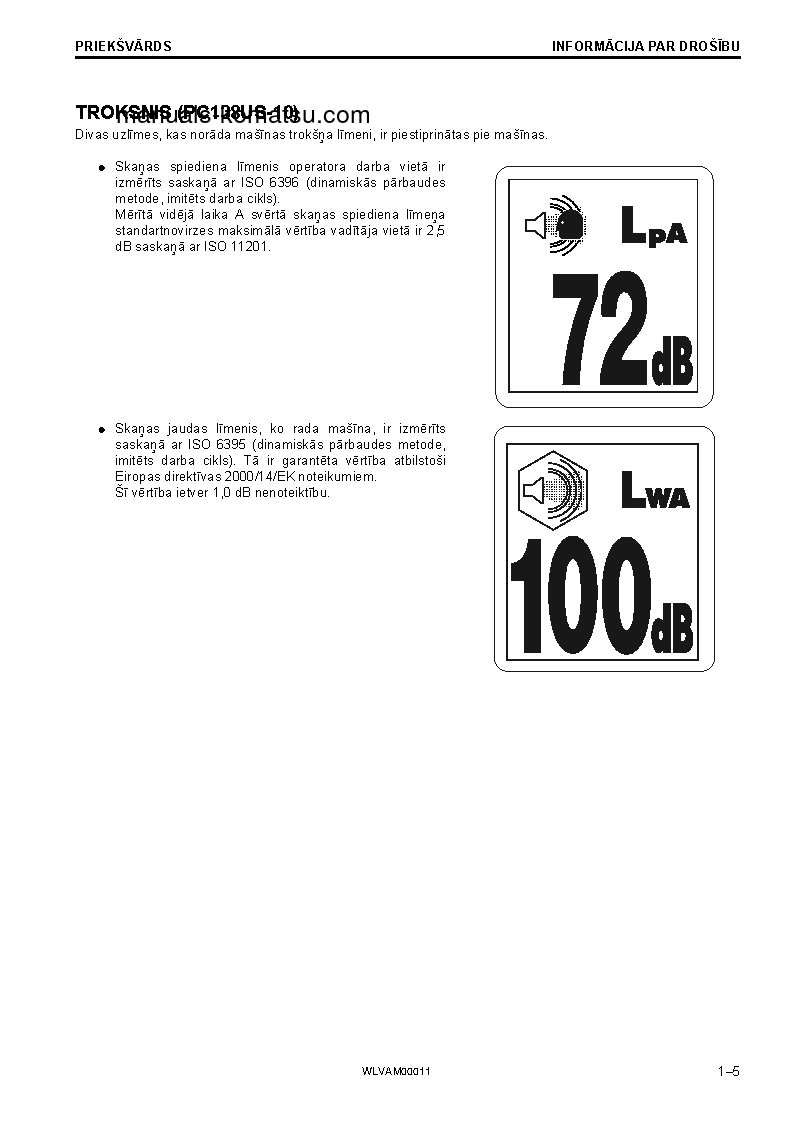 Protected: PC138US-10(ITA) S/N F40003-UP Operation manual (Latvian)