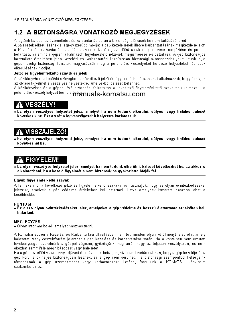 Protected: CK20-1(ITA) S/N F00003-F00270 Operation manual (Hungarian)