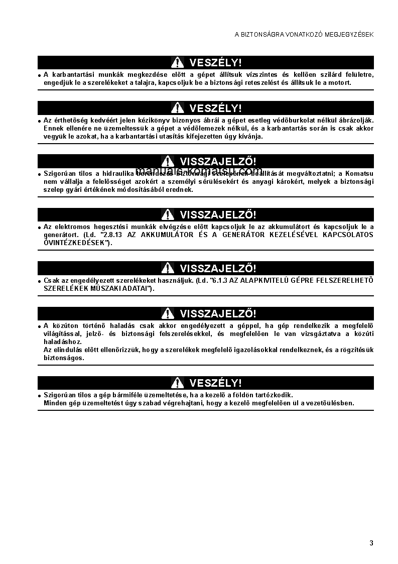 Protected: CK20-1(ITA) S/N F00003-F00270 Operation manual (Hungarian)