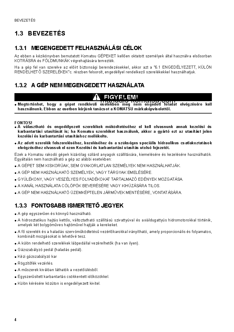 Protected: CK20-1(ITA) S/N F00003-F00270 Operation manual (Hungarian)