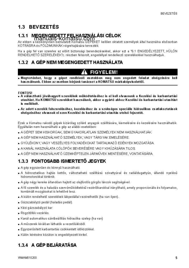 Protected: SK510-5(ITA) S/N F00936-UP Operation manual (Hungarian)
