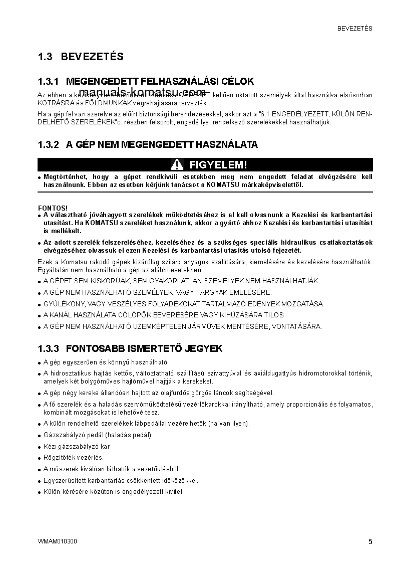 Protected: SK714-5(ITA)-/ S/N F04859-UP Operation manual (Hungarian)