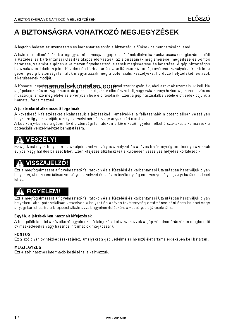 Protected: PC09-1(ITA) S/N 14754-UP Operation manual (Hungarian)