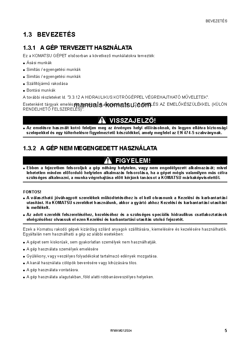 Protected: PC26MR-3(ITA) S/N F31129-UP Operation manual (Hungarian)