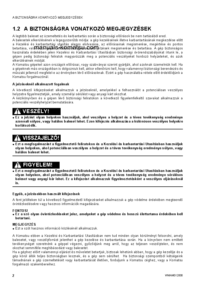 Protected: PW98MR-6(ITA) S/N F00564-UP Operation manual (Hungarian)