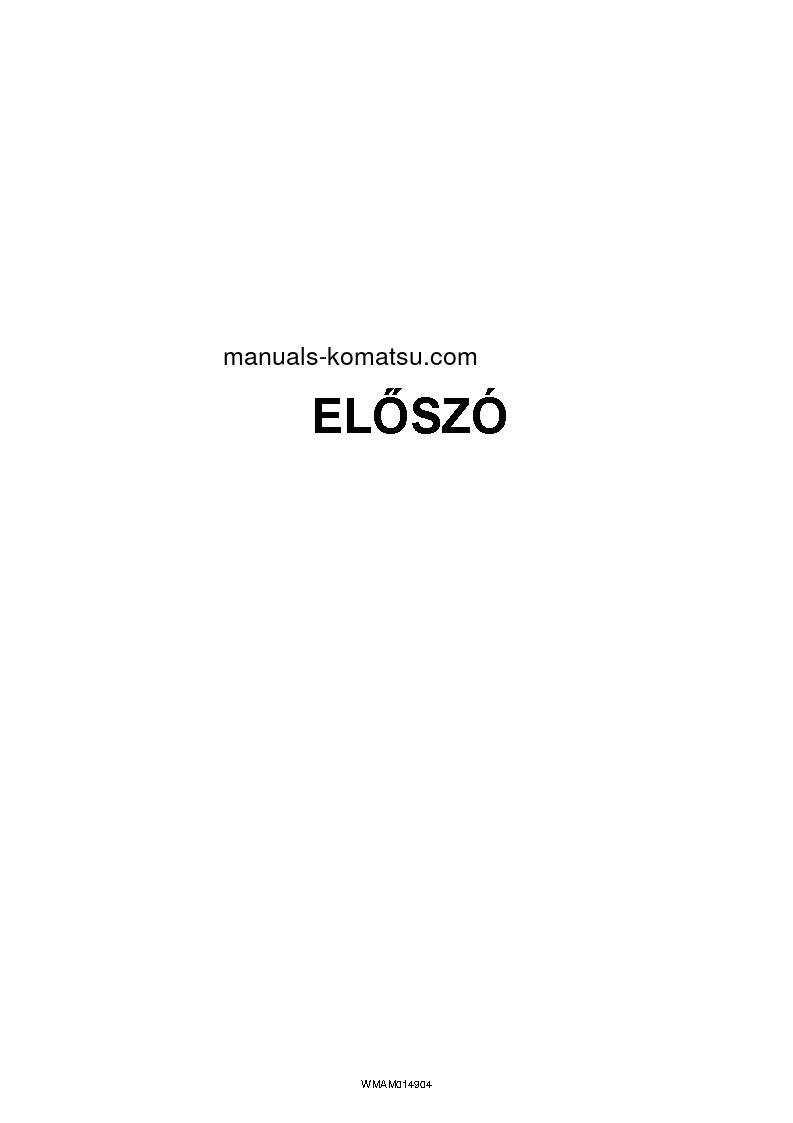 Protected: PW118MR-8(ITA) S/N F00342-UP Operation manual (Hungarian)