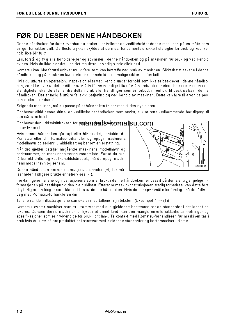 Protected: PC88MR-10(ITA) S/N F10003-UP Operation manual (Norwegian)