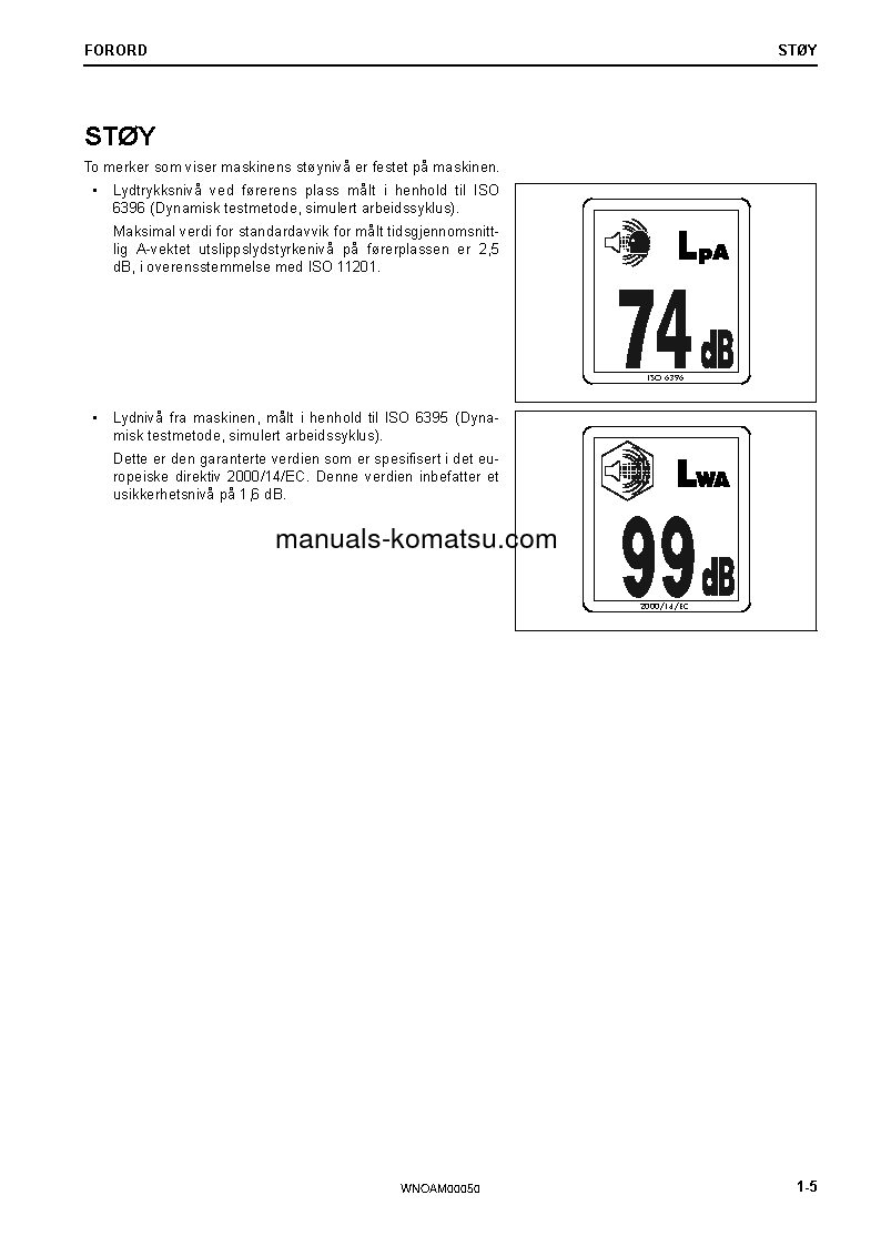 Protected: PC78US-10(JPN) S/N 30027-UP Operation manual (Norwegian)