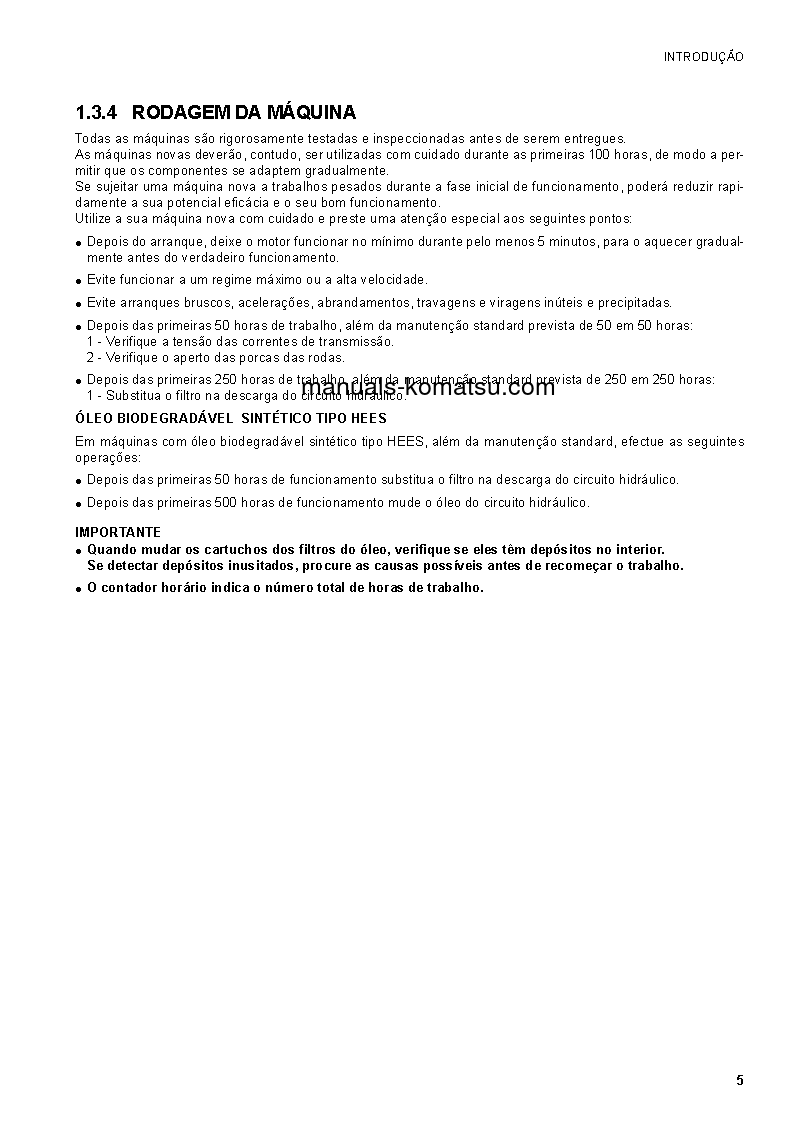 Protected: SK1020-5(ITA) S/N 37CF00126-37CF00137 Operation manual (Portuguese)