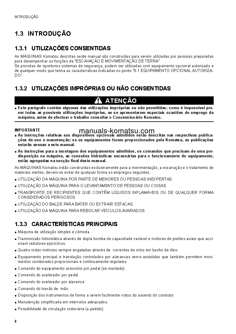 Protected: SK1020-5(ITA)-TURBO S/N 37CTF00432-37CTF00654 Operation manual (Portuguese)