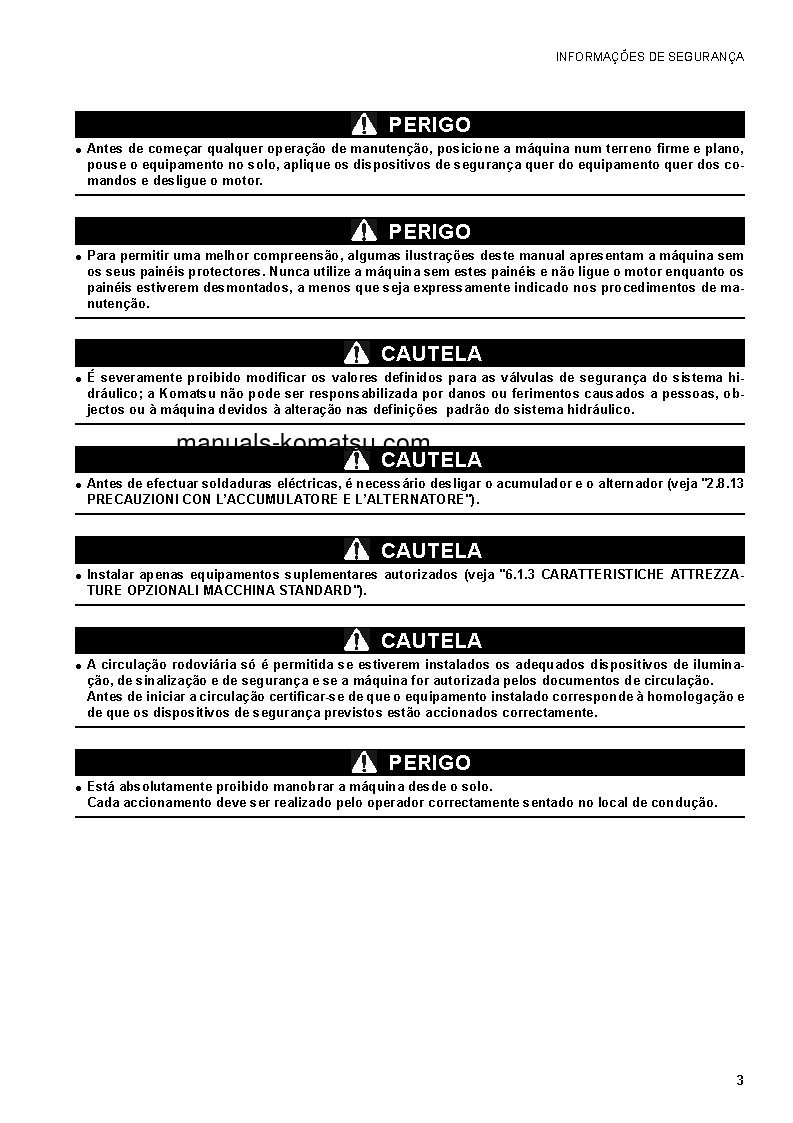 Protected: SK1026-5(ITA) S/N 37CTF50019-37CTF50072 Operation manual (Portuguese)