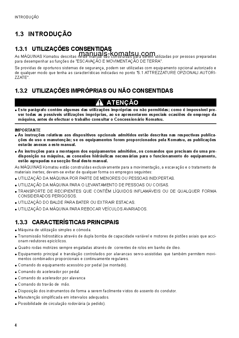 Protected: SK1026-5(ITA) S/N 37CTF50019-37CTF50072 Operation manual (Portuguese)