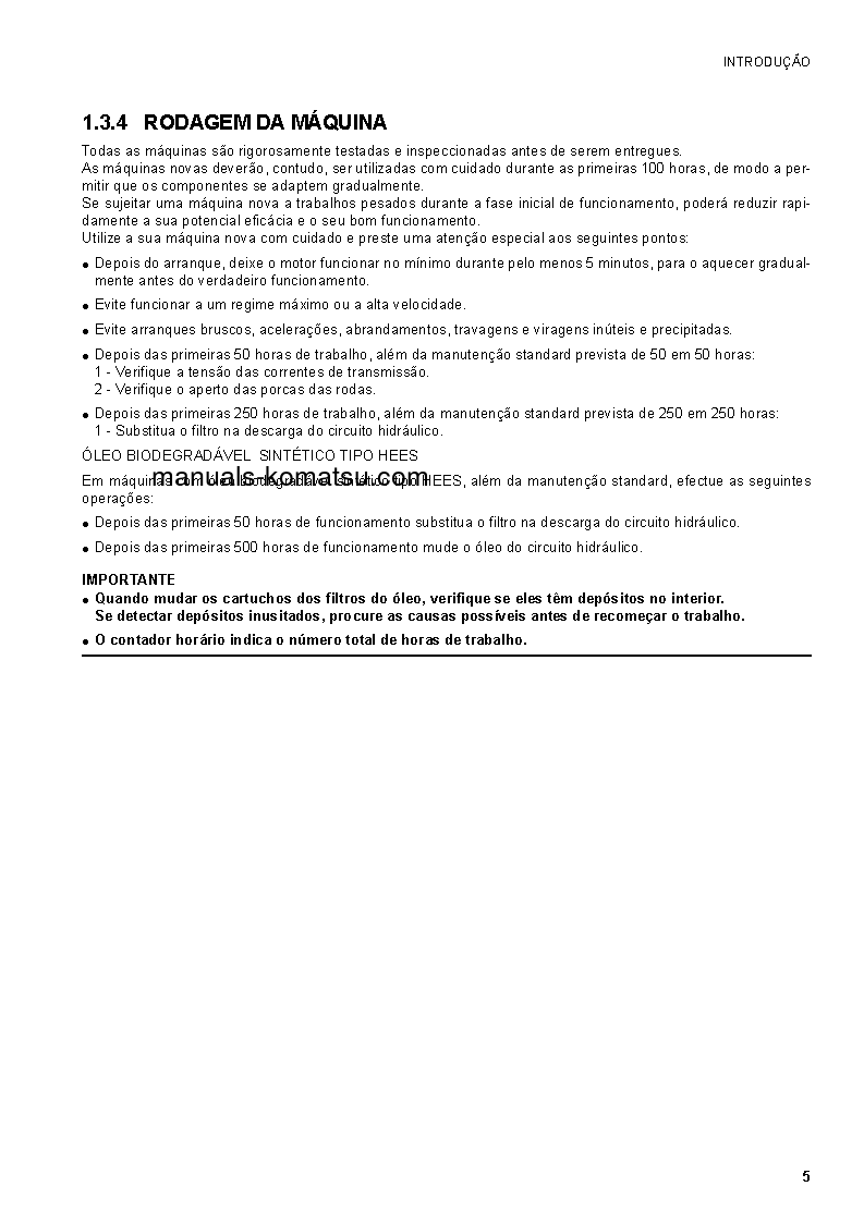 Protected: SK1026-5(ITA) S/N 37CTF50019-37CTF50072 Operation manual (Portuguese)