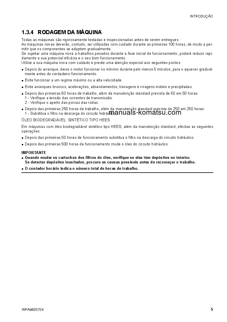 Protected: SK1026-5(ITA) S/N 37CTF50073-37CTF50082 Operation manual (Portuguese)