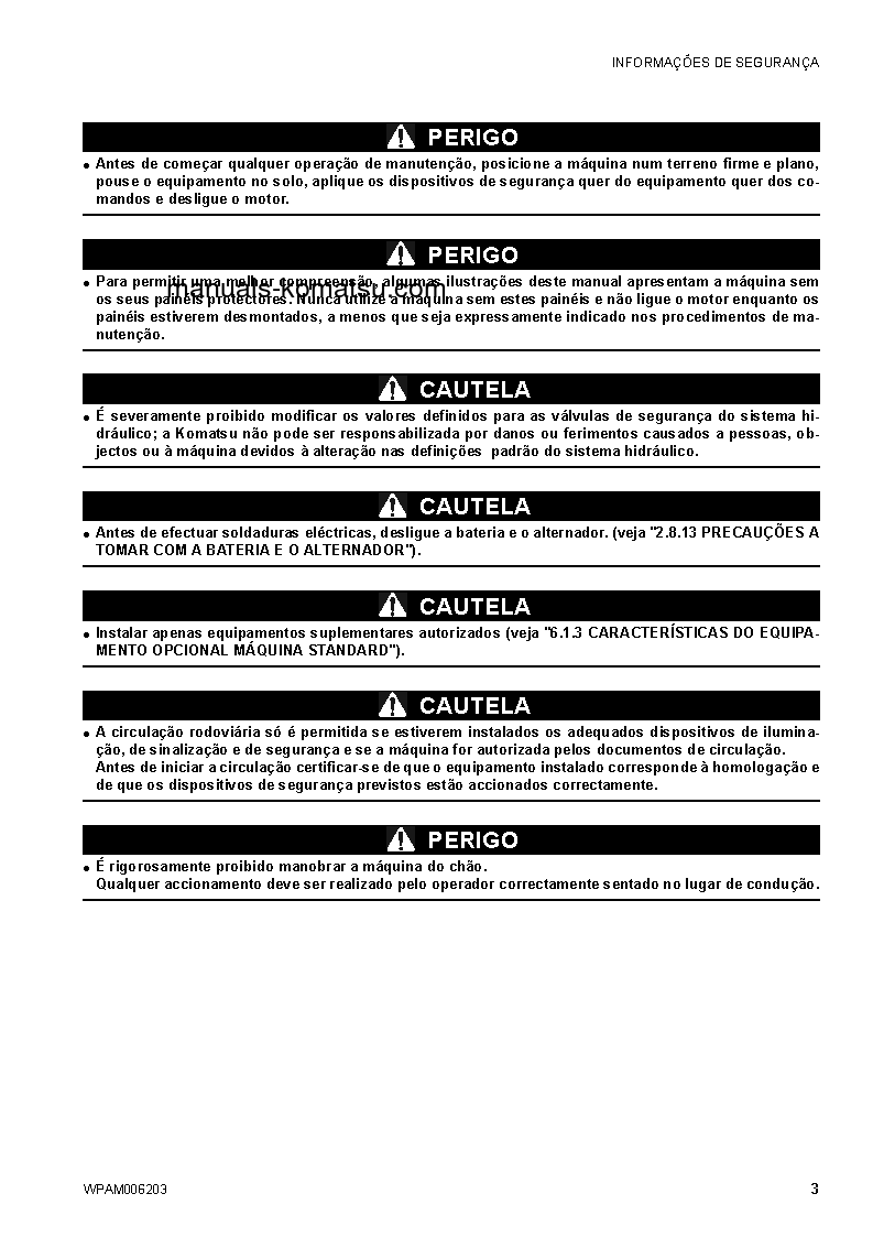 Protected: CK30-1(ITA) S/N F00188-F00197 Operation manual (Portuguese)