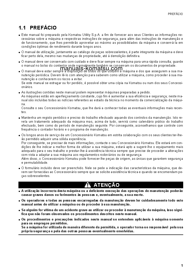 Protected: CK25-1(ITA) S/N F00003-F00070 Operation manual (Portuguese)