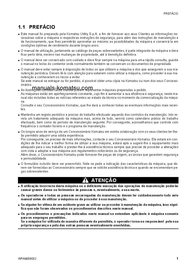 Protected: CK35-1(ITA) S/N F00055-F00072 Operation manual (Portuguese)