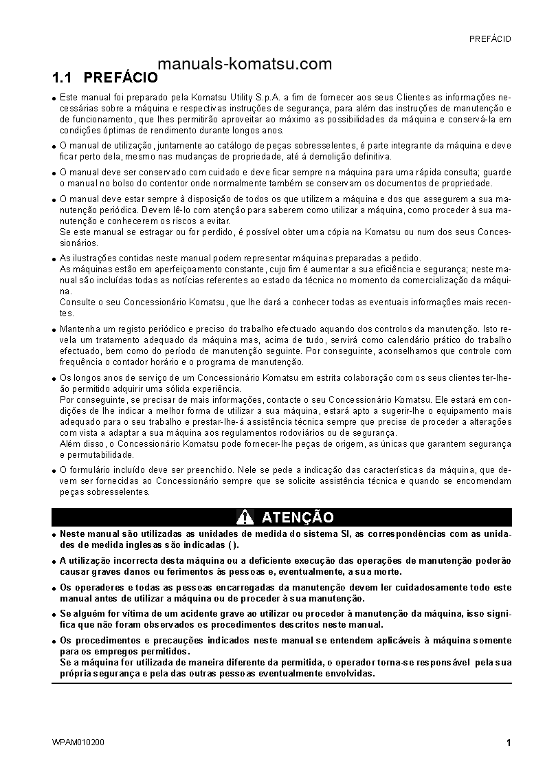 Protected: SK510-5(ITA) S/N F00936-UP Operation manual (Portuguese)