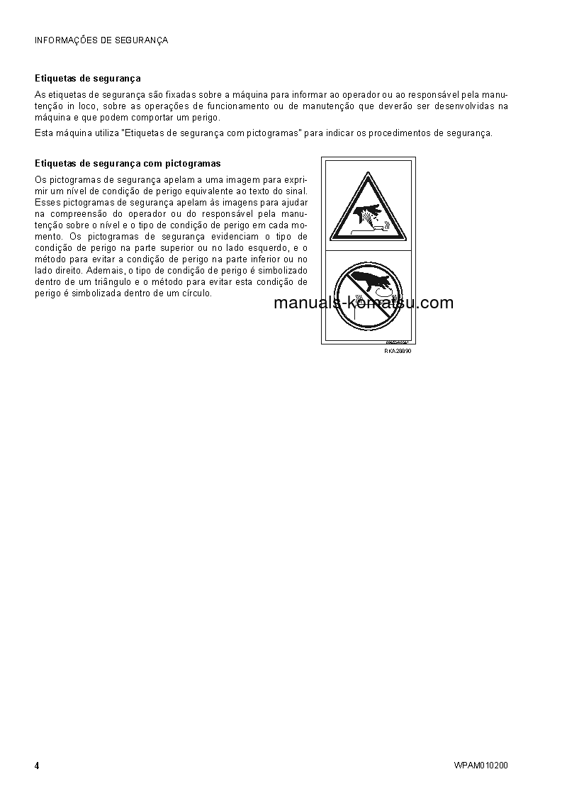 Protected: SK510-5(ITA) S/N F00936-UP Operation manual (Portuguese)