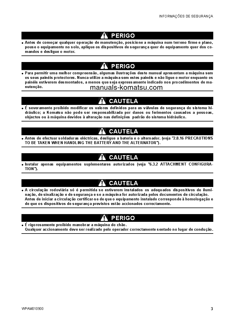 Protected: SK1026-5(ITA)-TURBO S/N F50103-UP Operation manual (Portuguese)