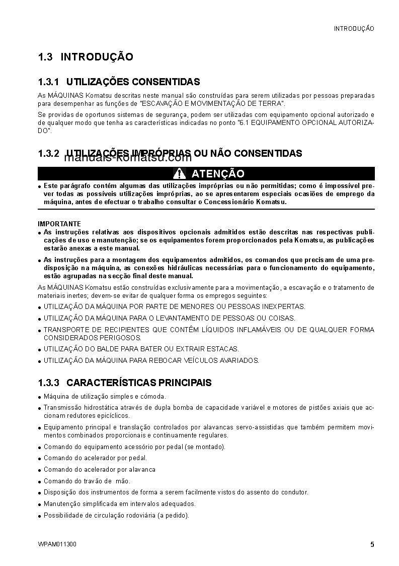Protected: CK35-1(ITA) S/N F00106-UP Operation manual (Portuguese)