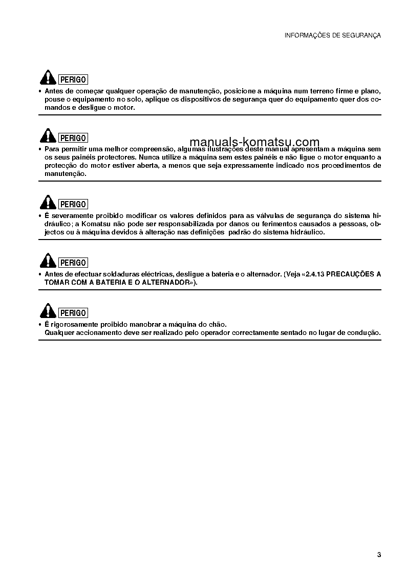 Protected: PC09-1(ITA) S/N 13959-UP Operation manual (Portuguese)