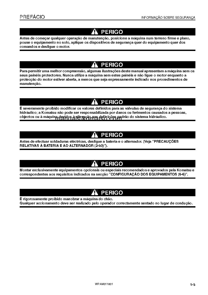 Protected: PC09-1(ITA) S/N 14754-UP Operation manual (Portuguese)