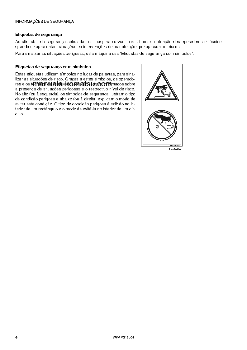 Protected: PC26MR-3(ITA) S/N F31129-UP Operation manual (Portuguese)