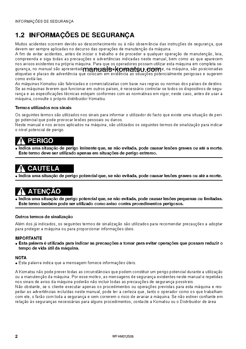 Protected: PC26MR-3(ITA) S/N F31560-UP Operation manual (Portuguese)