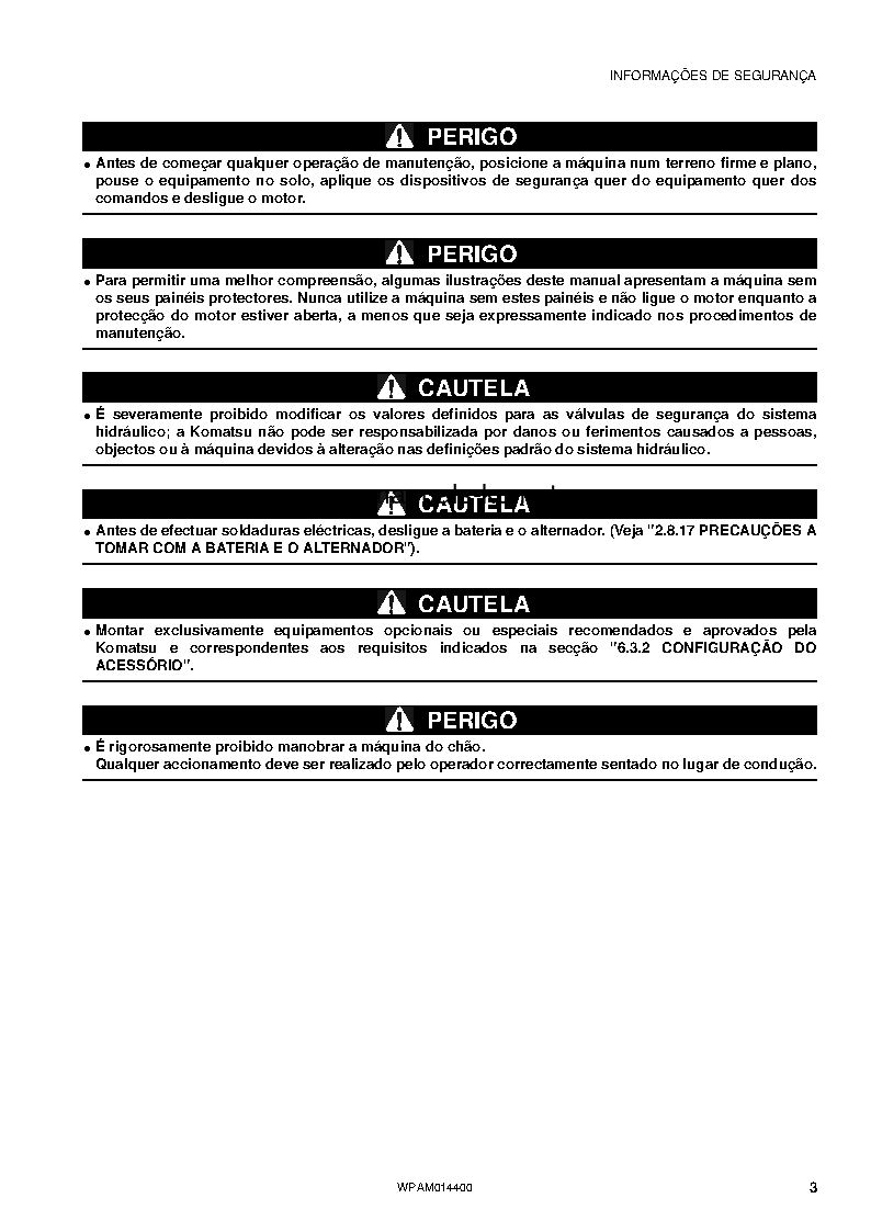 Protected: PC55MR-3(ITA) S/N F30003-UP Operation manual (Portuguese)