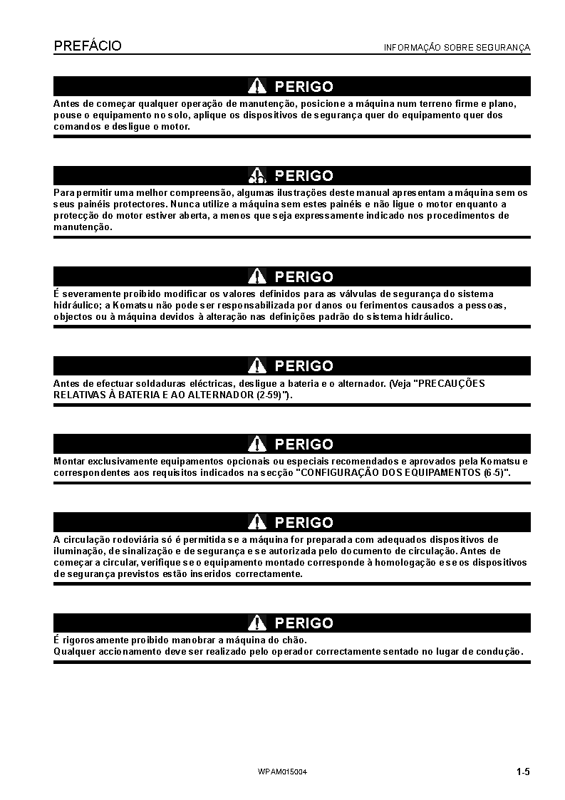 Protected: PW98MR-8(ITA) S/N F80356-UP Operation manual (Portuguese)
