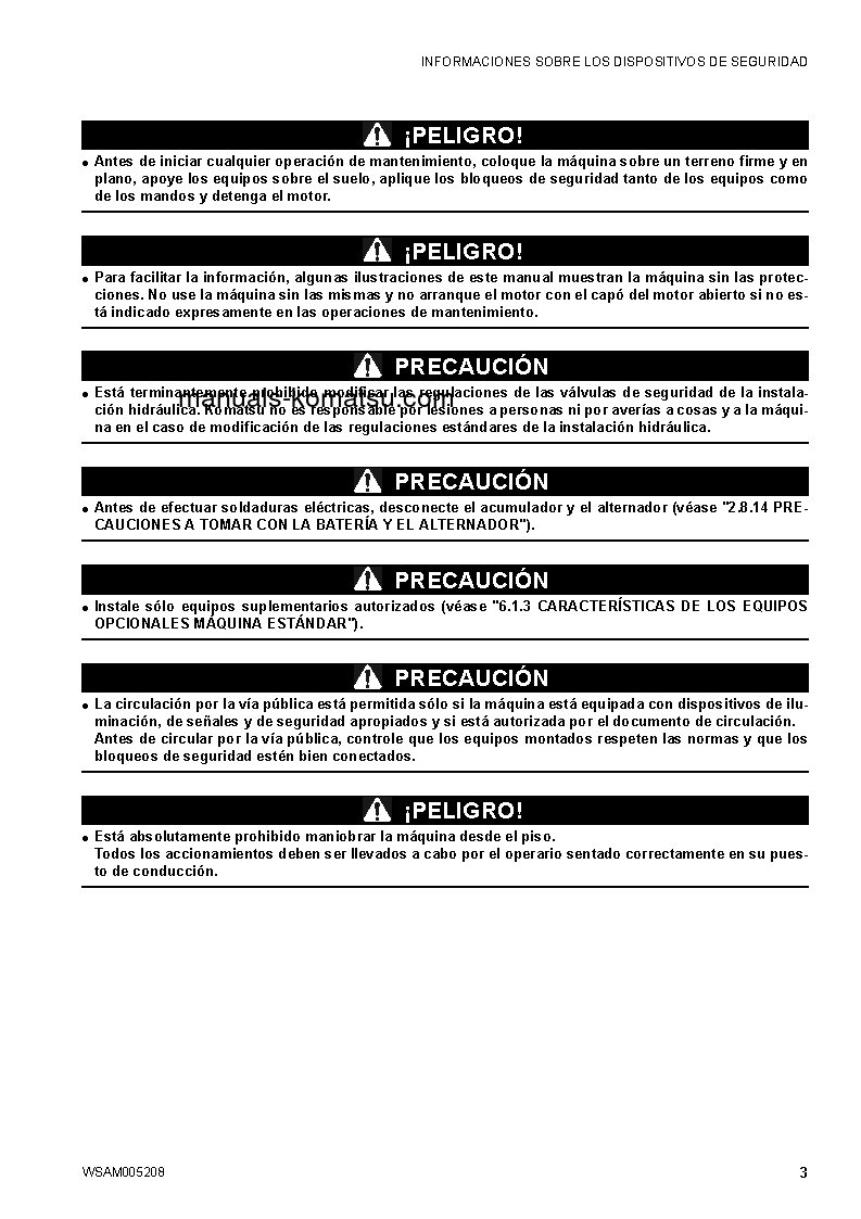Protected: SK1020-5(ITA)-TURBO S/N 37CTF00655-UP Operation manual (Spanish)
