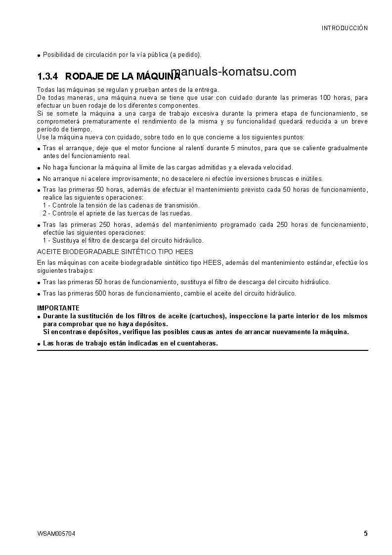 Protected: SK1026-5(ITA) S/N 37CTF50073-37CTF50082 Operation manual (Spanish)