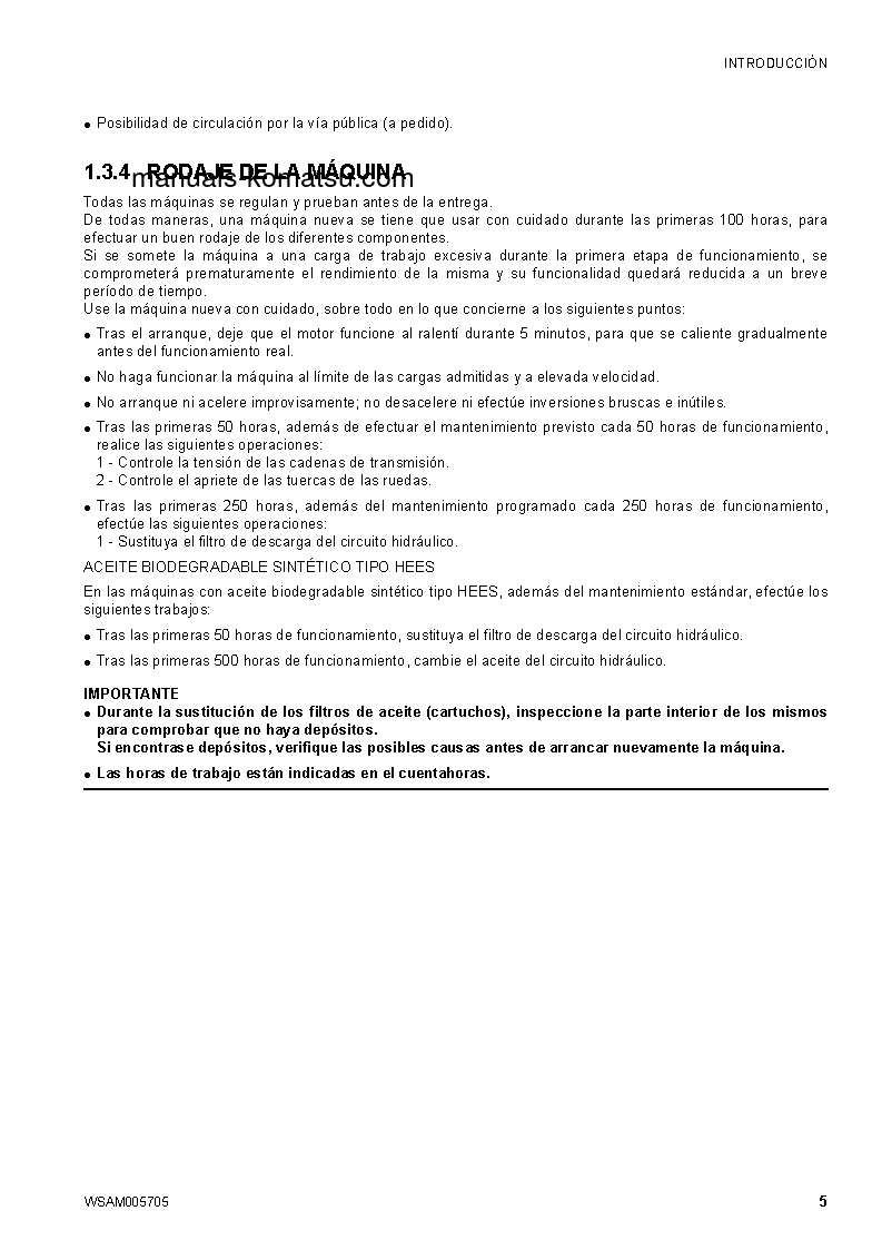 Protected: SK1026-5(ITA) S/N 37CTF50083-UP Operation manual (Spanish)