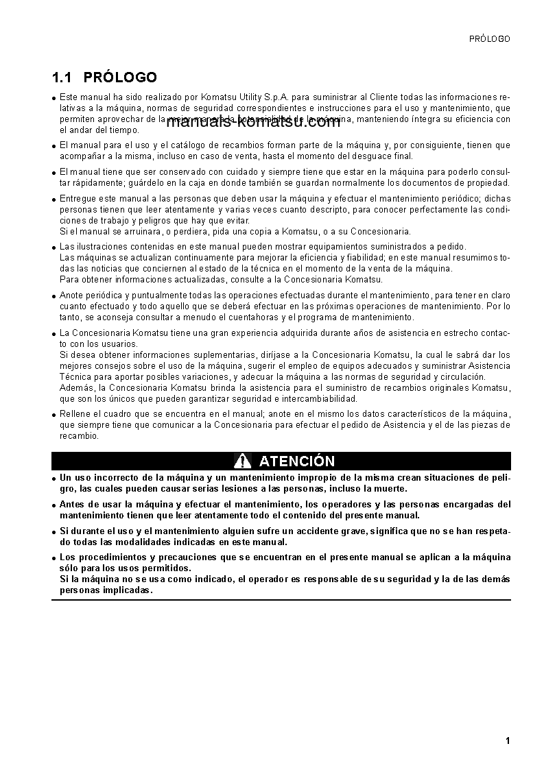 Protected: CK25-1(ITA) S/N F00003-F00070 Operation manual (Spanish)