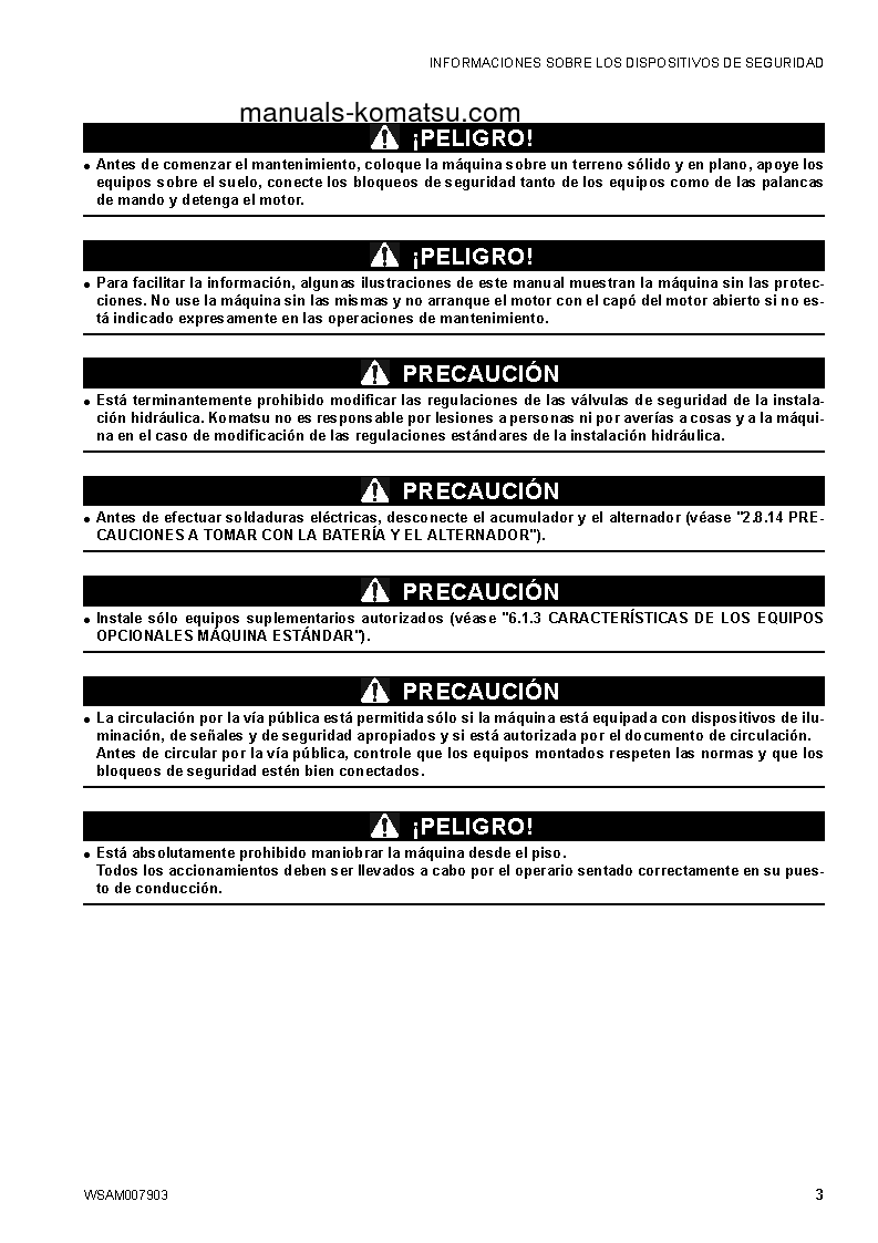 Protected: CK25-1(ITA) S/N F00071-UP Operation manual (Spanish)