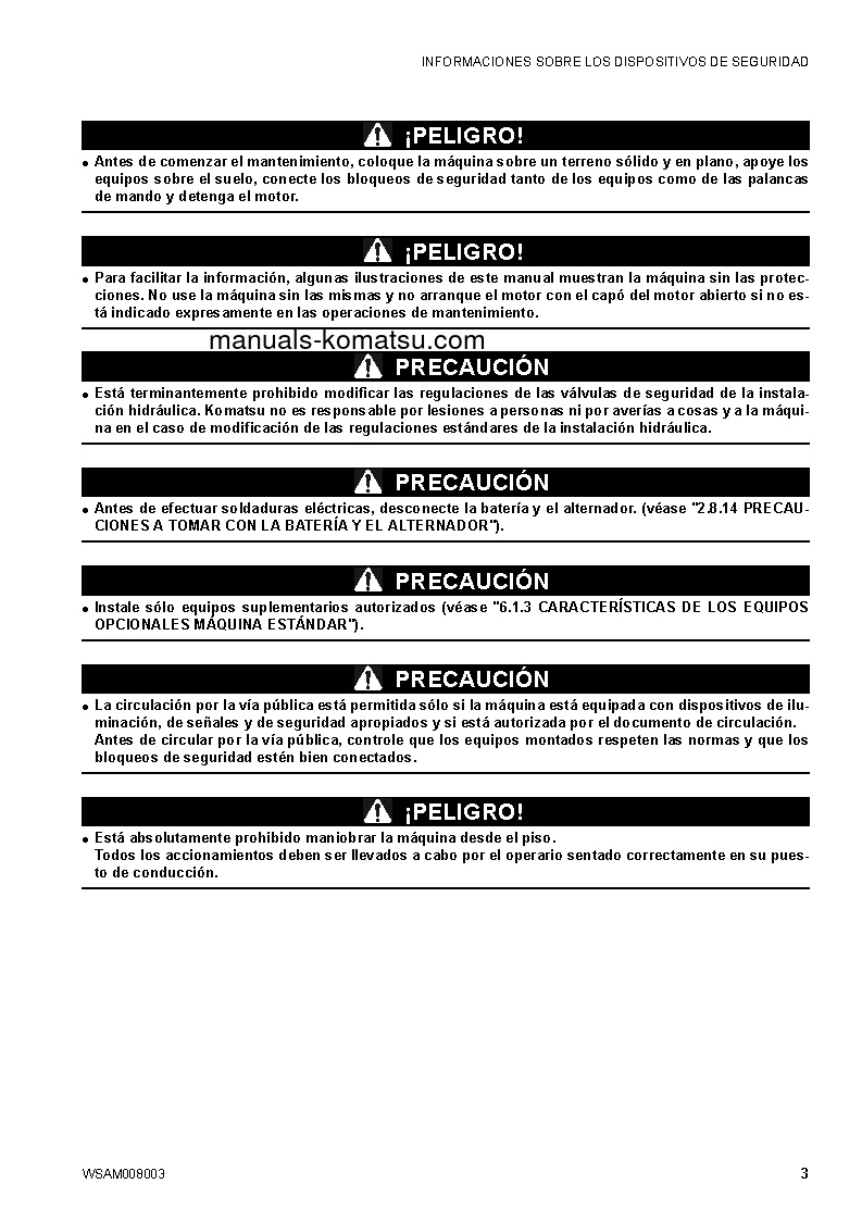 Protected: CK35-1(ITA) S/N F00073-UP Operation manual (Spanish)