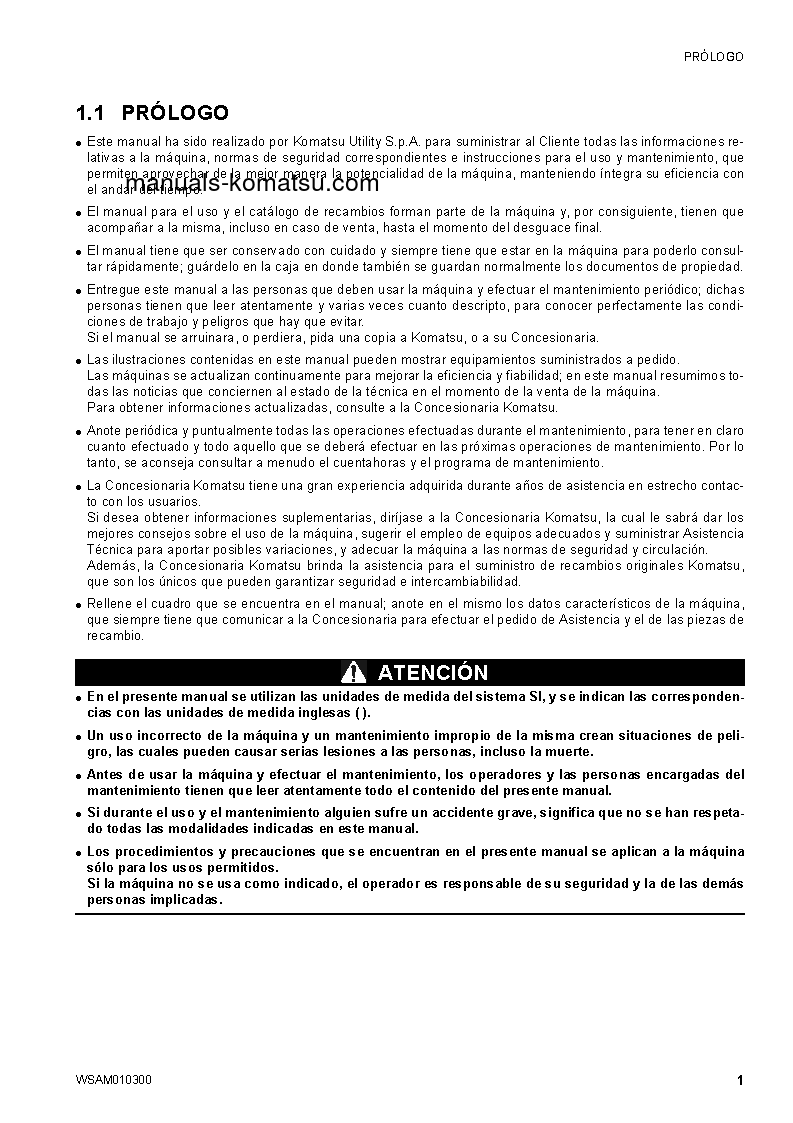 Protected: SK714-5(ITA)-/ S/N F04859-UP Operation manual (Spanish)